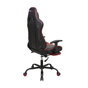 Adore Gaming Prox Oyuncu Koltuğu Siyah / Kırmızı S.deri 71x77,5-126x136 Cm