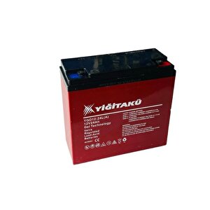 Yiğit 24ah 12v Dik Akü 2025 Üretim 5'li Set Akü Ebatlari: 169x179x78mm