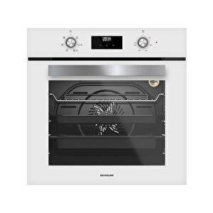 Silverline Beyaz Cam Ankastre Set 3481 Flam - Cs5665w01 65cm Ocak - Bo6502w02