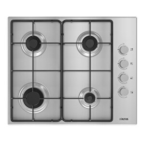 İnox Ankastre Set 522 İnox Davlumbaz - 181 Gid Metal Ocak - 310 İnox Firin ( Su Aritma Sürahisi Hediyeli)