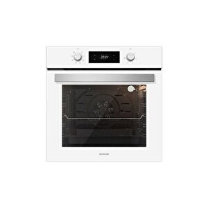 Silverline Beyaz Cam Ankastre Set (3420 Classy 60+cs5343w01+bo6504w01)