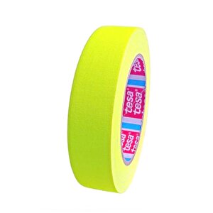 Tesa 4671 Sarı Neon Bez Bant 19mmX25mt Highlight Gaffer Sahne İşaretleme Kamera Bandı