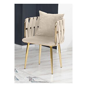 Sarmaşık Çay Seti Takımı Koltuk Takımı Oturma Odası Kafe Antre Hol Ofis 2+1+1 Gold Metal Lacivert