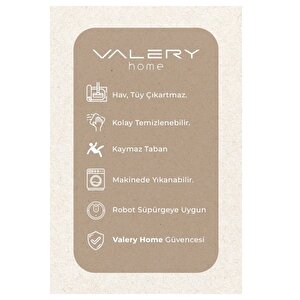 Vl Yıkanabilir Premium Ponpon Saçaklı Kaymaz Taban Post Peluş Banyo Paspası 2'li Takım Siyah