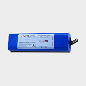 Voltcore 6400mah (yüksek Kapasite) Roborock S7 Sonic Uyumlu