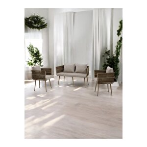 Milano Bahçe Kafe Antre Hol Ofis Çay Seti Takımı Koltuk Takımı Oturma Odası 2+1+1