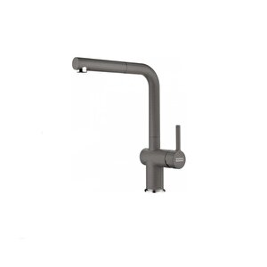 FRANKE BASİS BFG 611-86 STONE GREY GRANİT EVİYE - ACTIVE PLUS DOCCIA 2.0 STONE GREY ARMATÜR