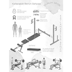 Katlanabilir Bench Sehpası