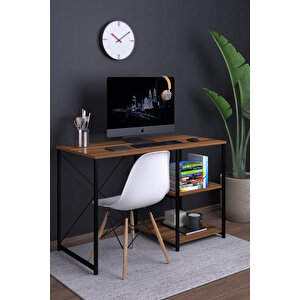 Atlas 120 Cm Raflı Çalışma Masası Bilgisayar Masası Ofis Ders Masası