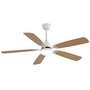 Dkf-510 Ceviz Led Aydınlatmalı Uzaktan Kumandalı Tavan Vantilatörü