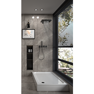 80x130 Dikdörtgen Akrilik Panelli Tekne H : 18