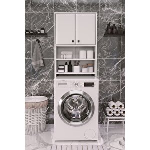 Rio Çamaşır Makinesi Üstü Düzenleyici Dolap