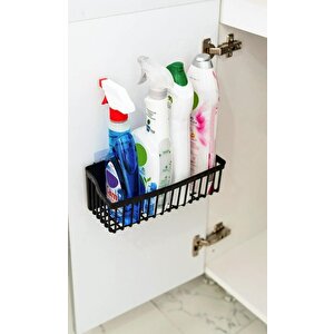 Yapışkanlı Plastik Banyo Rafı İkili Banyo Düzenleyici Duş Rafı Organizer Şampuanlık