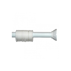 Banyo Perde Askısı, Banyo Borusu 120 - 200cm Beyaz