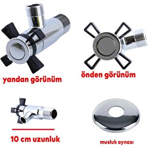 4 Kollu Taharet Musluğu Ara Musluk