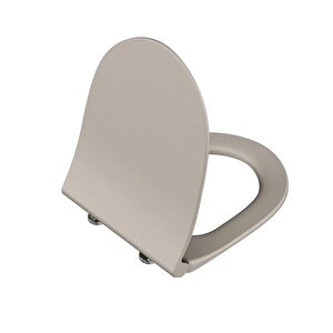 Sento Slim Soft Klozet Kapağı-dp-mat Bej 120-420-009