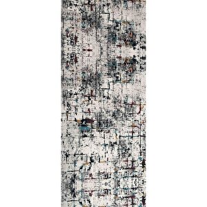 Modern Kesme Yolluk Oda Salon Mutfak Dijital Baskı Kaymaz Taban Yıkanabilir Çok Renkli Sonsuz Desen Halı 120x180 cm