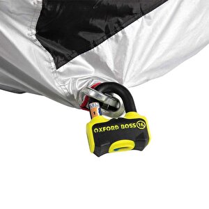 Oxford Motosiklet Aquatex Arka Çantali Kilif Medium Siyah-gri Cv203