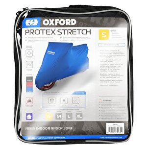 Oxford Motosiklet Protex Indoor Premium Stretch-fit Kilif Iç Mekan Medium Mavi Cv179