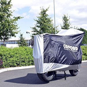 Oxford Motosiklet Aquatex Kilif Medium Siyah-gri Cv202