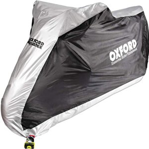 Oxford Motosiklet Aquatex Kilif Large Siyah-gri Cv204