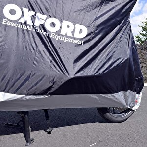 Oxford Motosiklet Aquatex Kilif Large Siyah-gri Cv204