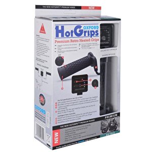 Oxford Motosiklet Hotgrips Premium Retro Elcik Isitma El693