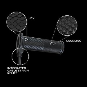 Oxford Motosiklet Hotgrips Pro Touring Elcik Isitma El391