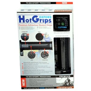 Oxford Motosiklet Hotgrips Premium Adventure Elcik Isitma Of690