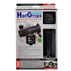 Oxford Motosiklet Hotgrips Premium Sports Elcik Isitma Of692