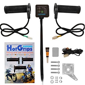 Oxford Motosiklet Hotgrips Premium Sports Elcik Isitma Of692