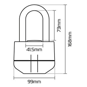 Oxford Motosiklet Boss Alarmli Disk Kilidi 14mm Of3