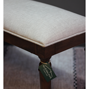 Madalyon Ahşap Bank - Klasik Bench 90x40 cm