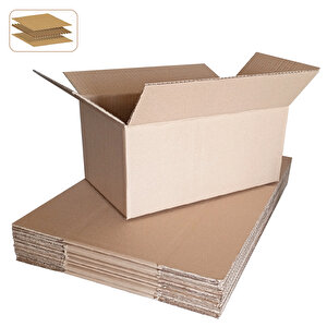 36x20x16 Koli-kutu (30adet) Hafif Eşya-e Ticaret-nakliye-ev Taşıma Kolisi-küçük Boyut Tek Oluklu 30 Adet