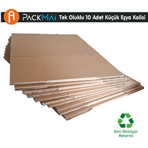 36x20x16 Koli-kutu (10adet) Hafif Eşya-e Ticaret-nakliye-ev Taşıma Kolisi-küçük Boyut Tek Oluklu 10 Adet