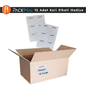 36x20x16 Koli-kutu (10adet) Hafif Eşya-e Ticaret-nakliye-ev Taşıma Kolisi-küçük Boyut Tek Oluklu