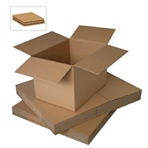 40x30x20cm 10adet 1.kalite 6mm Kalın Boş Karton Koli (ev Taşıma-çeyiz-depolama-nakliye)
