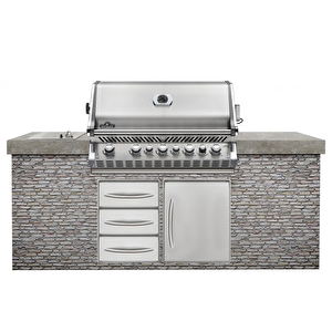Built-in Prestige Pro 665 Rb Tezgah Üstü Gazlı Barbekü | Gazlı Mangal