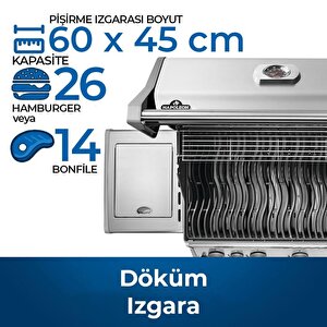Napoleon Rogue Xt 425 Sib Gazlı Barbekü | Gazlı Mangal