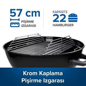 Nk22k-leg Kömürlü Barbekü | Kömürlü Mangal 57cm