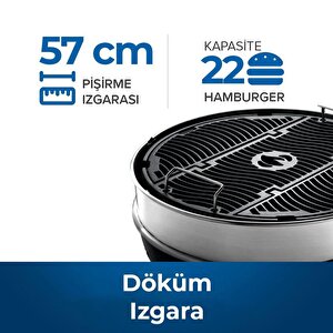 Napoleon Professional 22 Cart Kömürlü Mangal | Barbekü 57cm