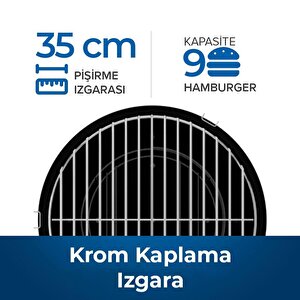 Napoleon Premium 14 Taşınabilir Kömürlü Mangal | Barbekü 35cm