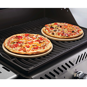 İkili Pizza Taşı Seti - 25 Cm