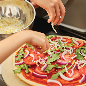 Napoleon İkili Pizza Taşı Seti - 25 Cm