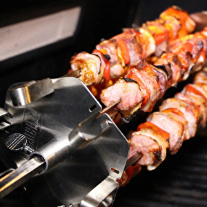 Şiş Kebap Seti - Çevirme Aksesuarı Uyumlu