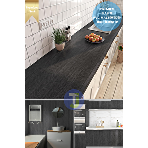 Technojet Kendinden Yapışkanlı Dokulu Balıksırtı Desen Premium Mutfak Duvar Dolap Kaplama 60cmx500cm