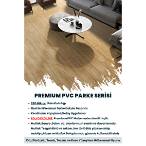 Technojet Kendinden Yapışkanlı Dokulu Parke Desen Premium Zemin Mutfak Duvar Dolapkaplama 60cmx500cm