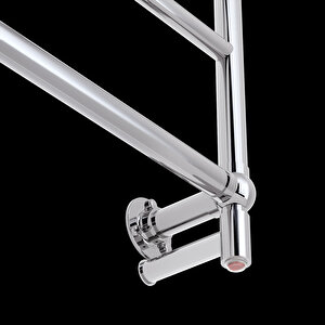 593x493mm 150w On-off Butonlu Paslanmaz Çelik Elektrikli Havlupan Parlak Uno