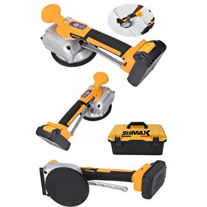 Güçlendirilmiş Titreşimli Devir Kademeli Vibratör Vantuz Fayans Tutma Seramik Yerleştirme Döşeme Mak