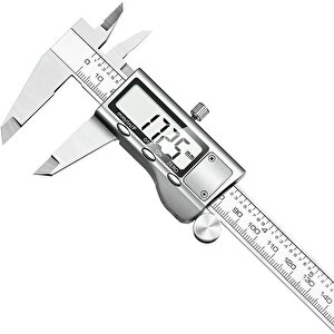 Metal Gövdeli Dijital Kumpas Büyük Ekran 150mm